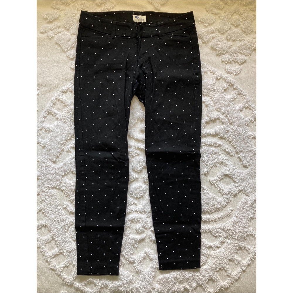 Old Navy Polka Dot Skinny Jeans